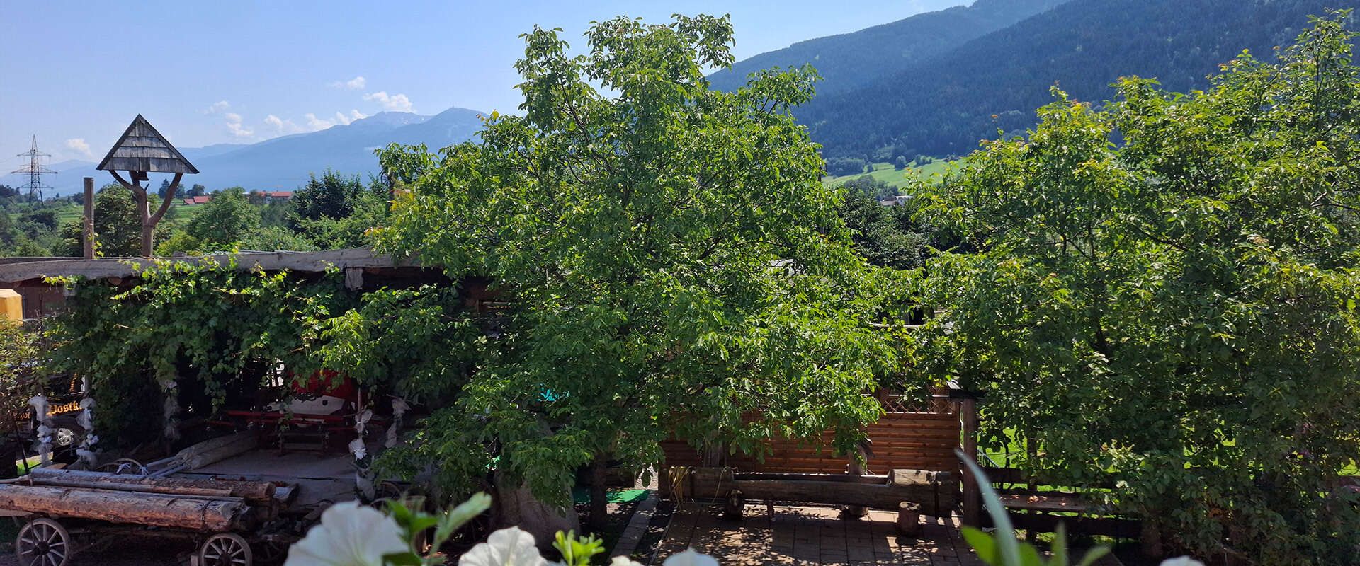 Ausblick von der Eventlocation Zur Rösslwirtin 