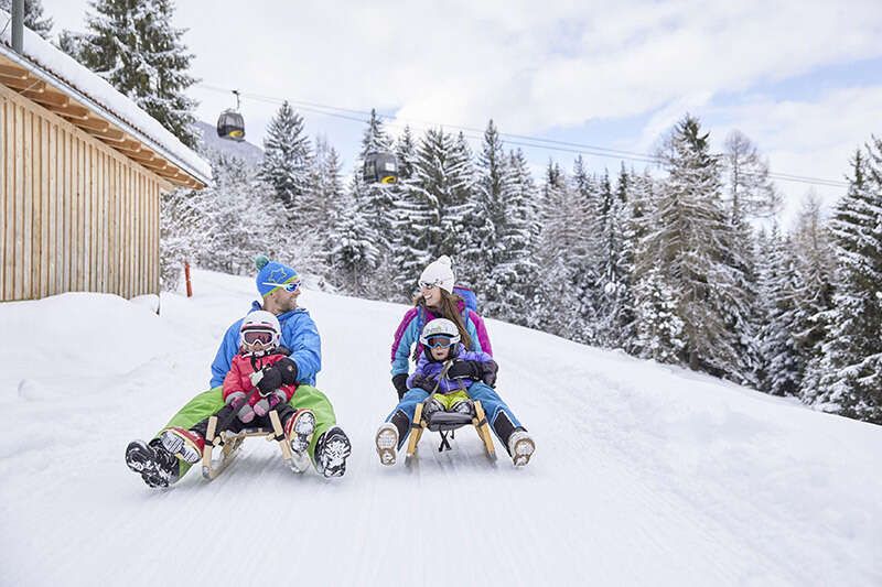 Tobogganing at Rangger Köpfl