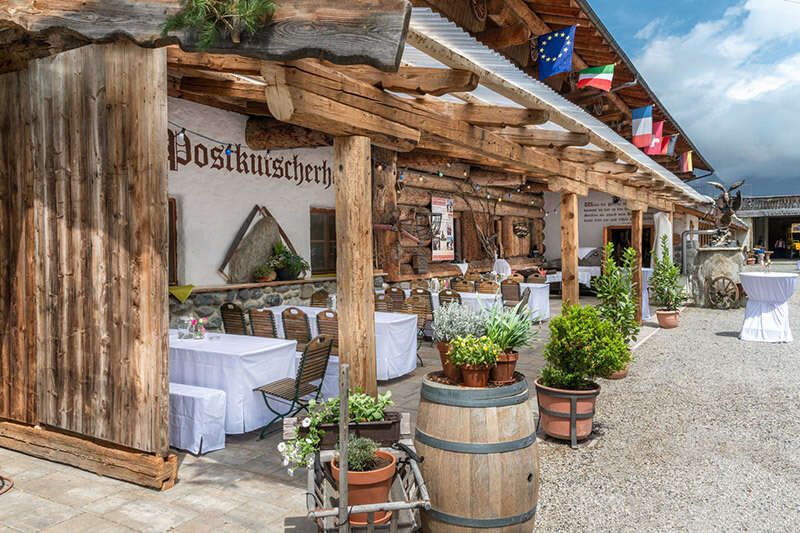 Wedding event at the Rösslwirtin in Axams