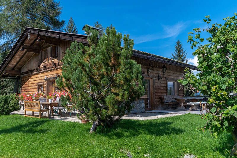 Rossalm as a holiday hut in summer