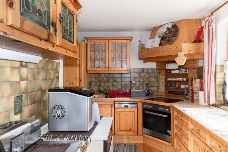 Kitchen in the Rossalm for your holiday